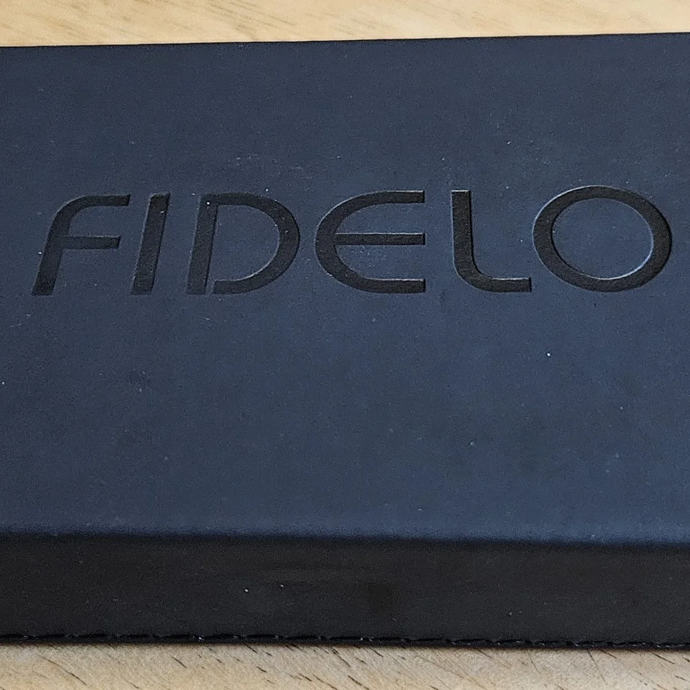 Fidelo RFID Blocking Minimalist Wallet, Black Travel NIB